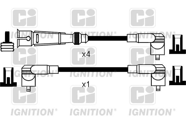 QUINTON HAZELL Augstsprieguma vadu komplekts XC768